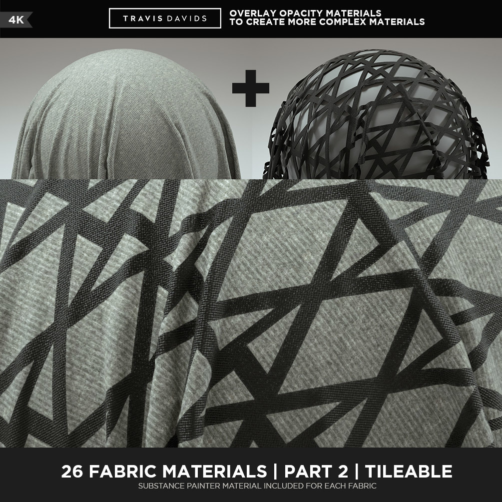 26 Fabric Materials Part 2 - 4K - Tileable_Substance painter 26 Fabric Materials Part 2 26 Fabric Materials Part 2,Substance painter