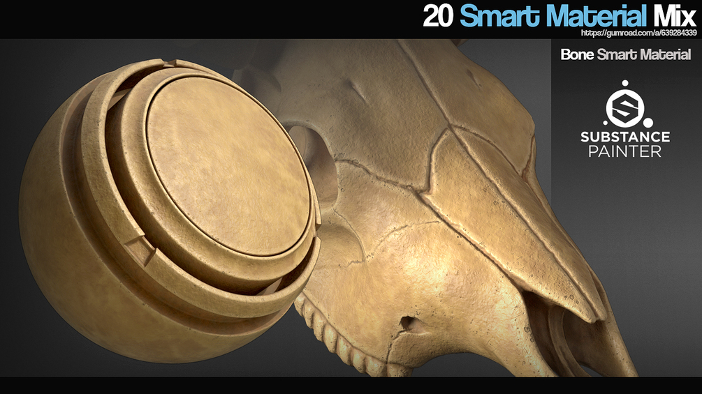 SP - 20 Smart Material Mix _ By CG AMMO(Substance Painter) 20 Smart Material Mix 20 Smart Material Mix,Substance Painter