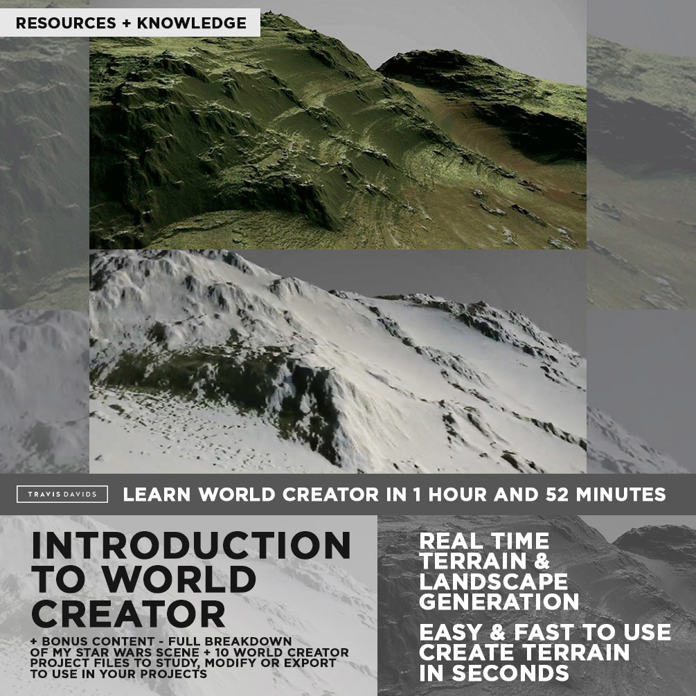 Introduction To World Creator + BONUS CONTENT _ By Travis Davids Introduction To World Creator Introduction To World Creator,BONUS CONTENT,Travis Davids