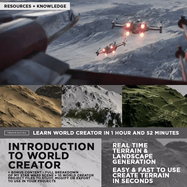 Introduction To World Creator + BONUS CONTENT _ By Travis Davids Introduction To World Creator Introduction To World Creator,BONUS CONTENT,Travis Davids