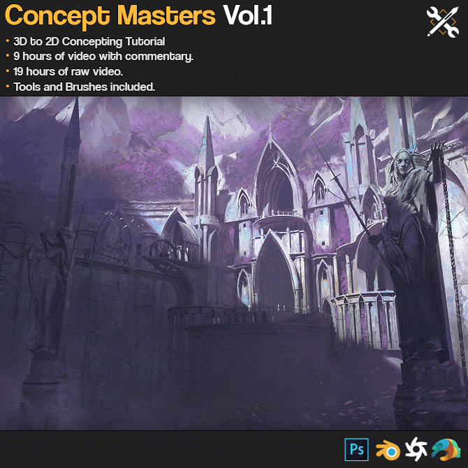 Concept Masters Vol.1_By JROTools Concept Masters Concept Masters,JROTools,Blender
