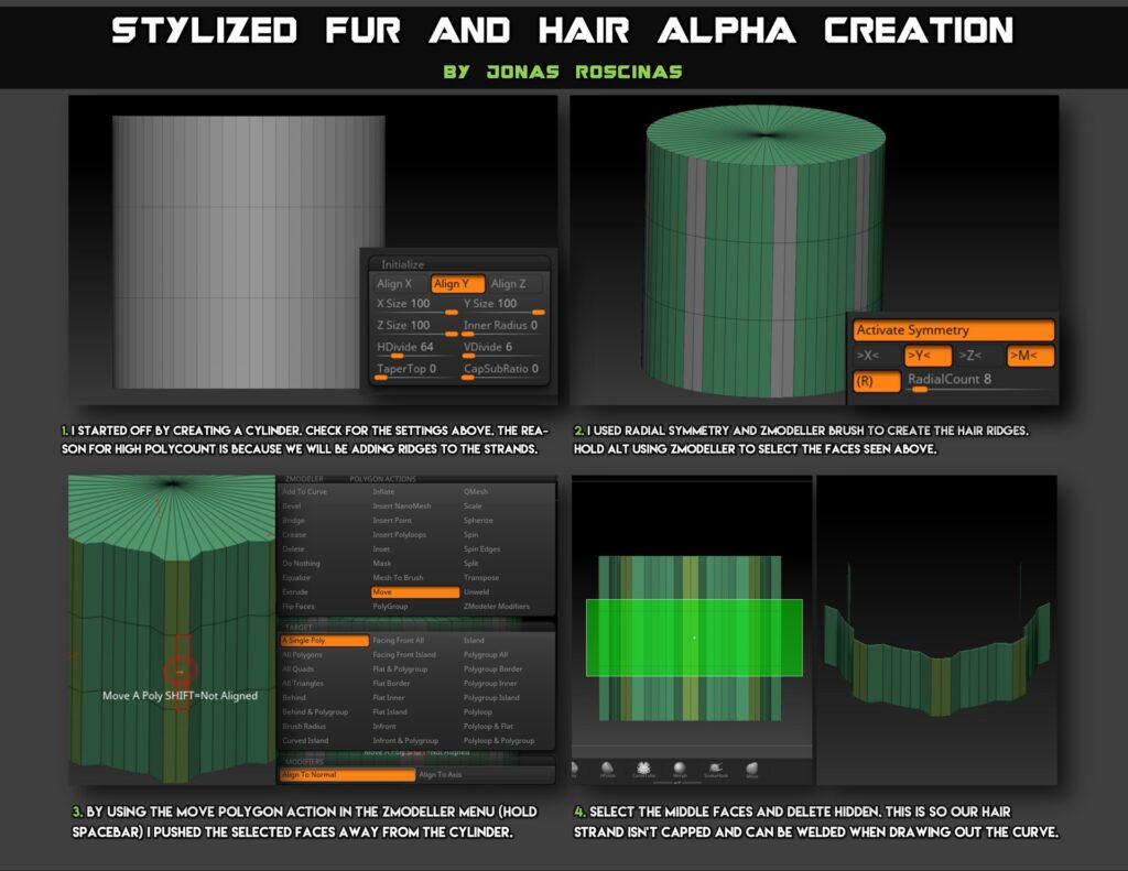Hair Alpha and Stylized Fur Mini Tutorial _ By Jonas Roscinas Hair Alpha Hair Alpha,Stylized Fur Mini Tutorial,Jonas Roscinas