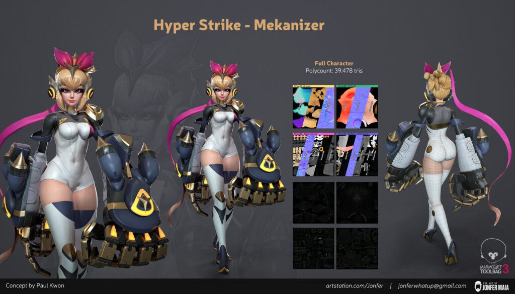 Hyper Strike Mekanizer Art and tutorial _ By Jonfer Maia Hyper Strike Hyper Strike,Art