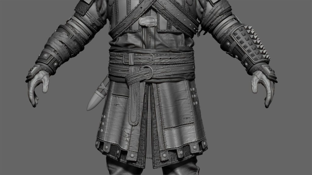 Zbrush tutorial_Witcher of the Cat school _ Real time _ By William Paré-Jobin Witcher Witcher,Cat school