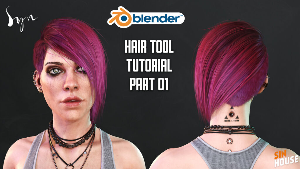 Blender Hair Tool Tutorial - Part 01 _ By Jack Perry Hair Tool Hair Tool