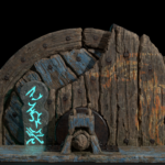 Mechanical Wheel (God of War - Environment fan art)
