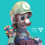 Luigi (Super Mario Bros) fanart mario mario