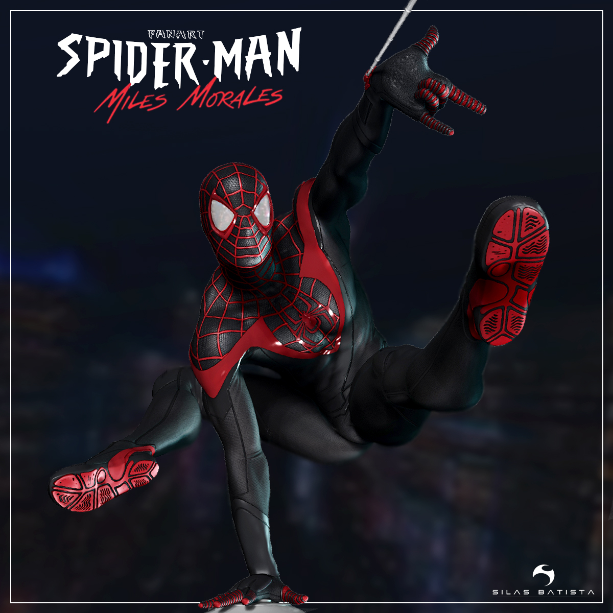 Spider-Man Miles Morales (Fanart)