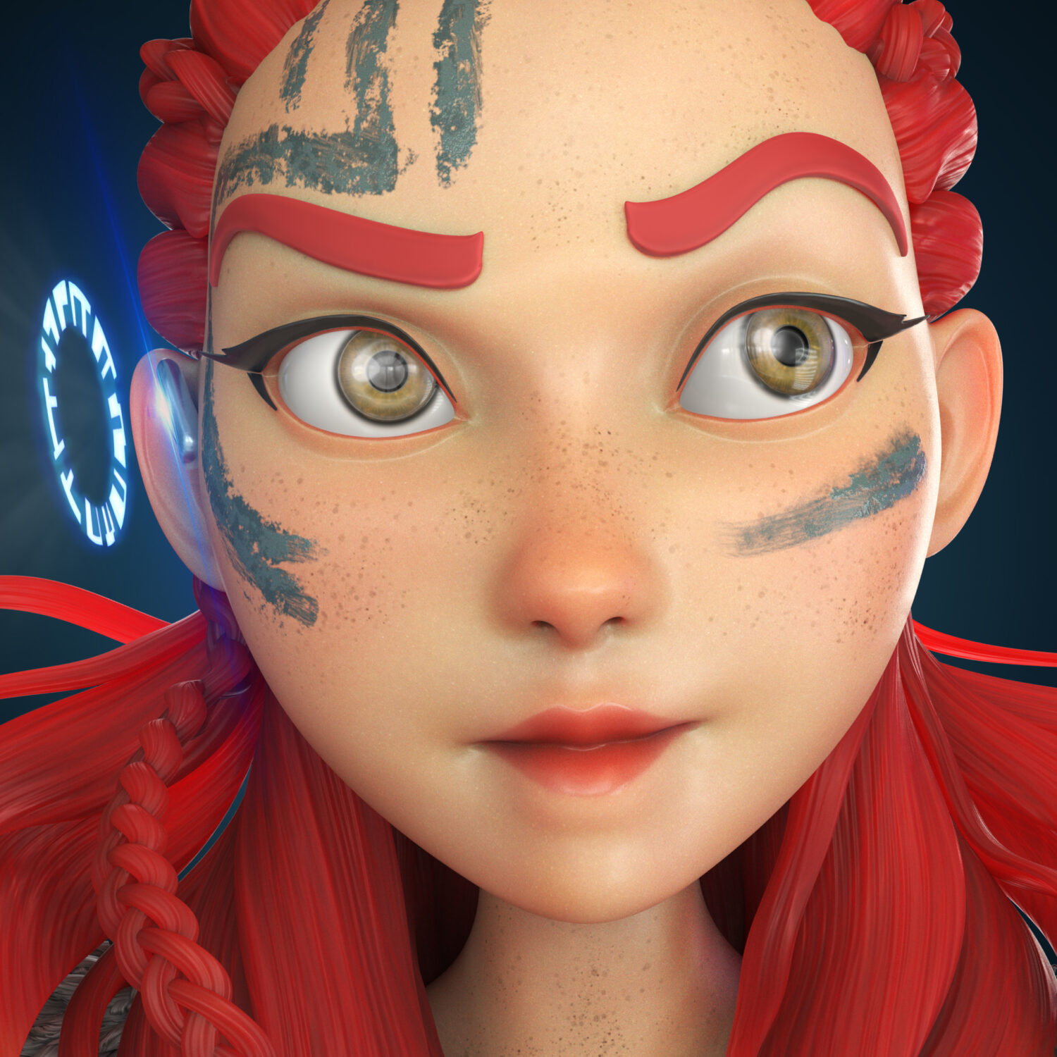 Aloy’s bust – Stylized adaptation Bust Bust