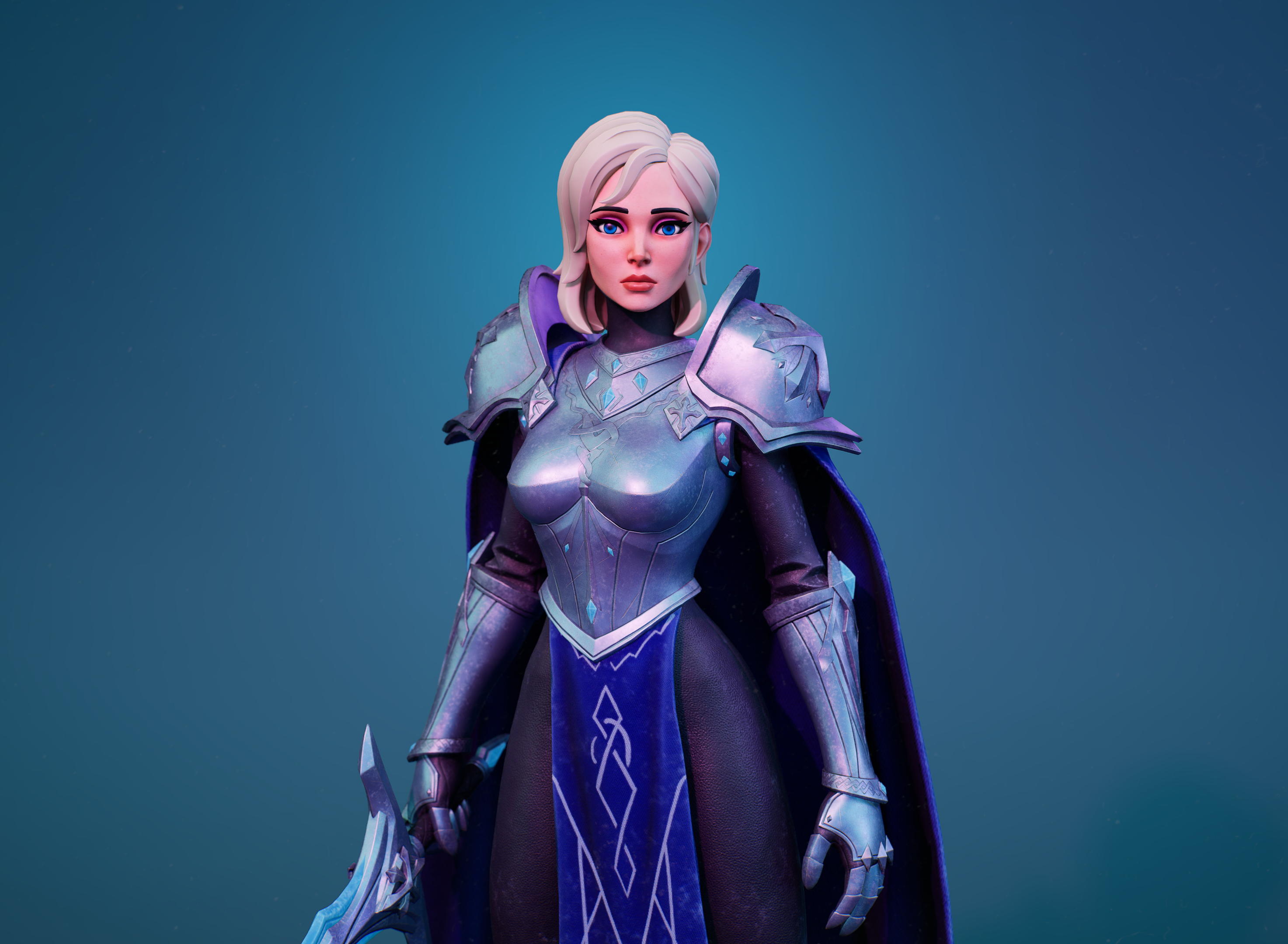 Frozen Knight Elsa